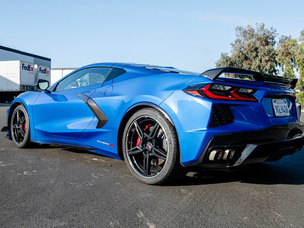 2020+ CHEVROLET CORVETTE C8 STINGRAY | Z06 PACKAGE SIDE SKIRTS ROCKER PANELS GROUND EFFECTS