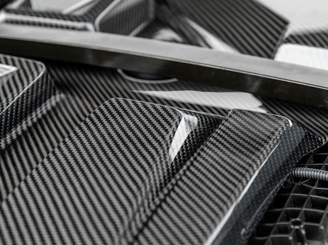 2023-UP BMW G87 M2 | Factory Style Carbon Fiber Front Engine Cover Replacement