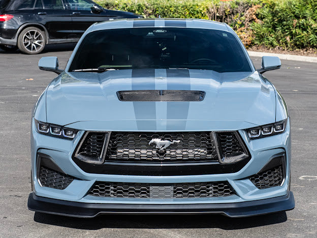 2024-UP FORD MUSTANG S650 | CARBON FIBER FRONT UPPER HOOD VENT INSERT