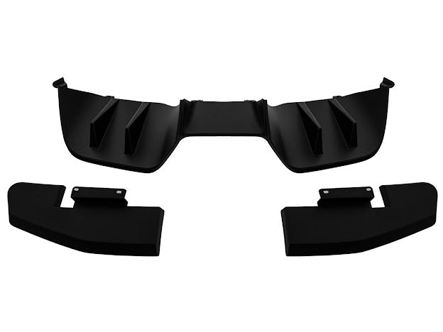 2015-17 FORD MUSTANG | RTR PERFORMANCE PACKAGE 3PCS BUMPER DIFFUSER