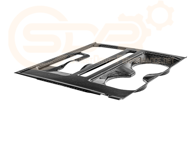 2021-UP FORD F-150 | FACTORY STYLE CARBON FIBER CENTER CONTROL GEAR SHIFT PANEL COVER