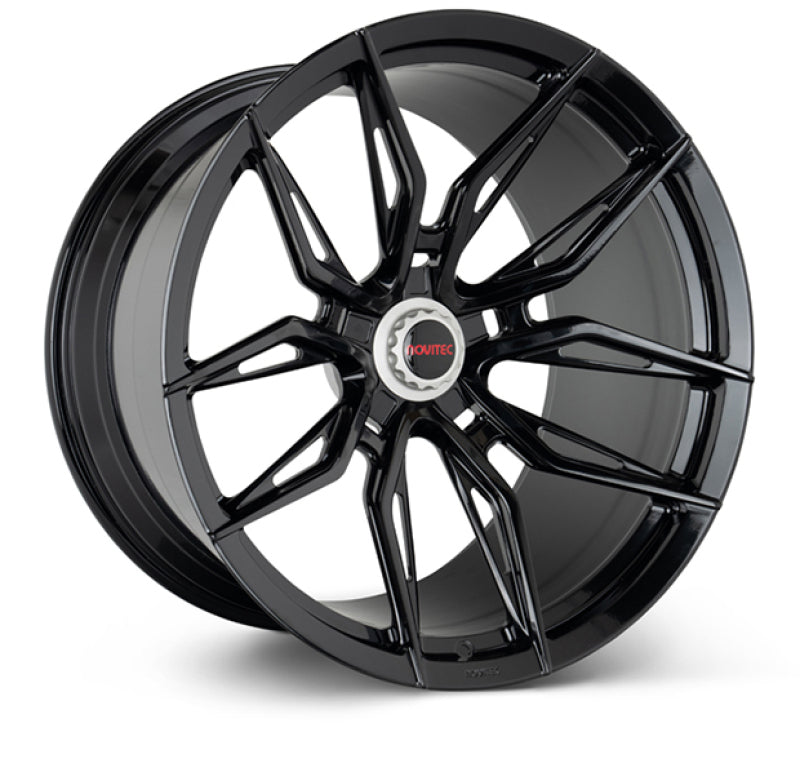 Vossen x Novitec NF11 21x9.5in - 5x114.3 BP - ET33 - Gloss Black Ferrari F12 Front Wheel
