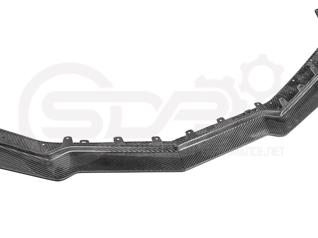 2023-UP CORVETTE C8 Z06 | Z07 EXTENDED PACKAGE CARBON FIBER FRONT LIP SPLITTER & CANARDS GROUND EFFECTS