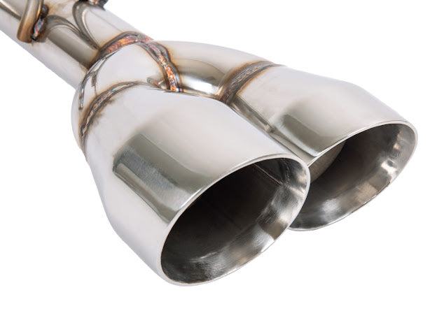 2015-2021 SUBARU WRX / STI | MUFFLER DELETE AXLE BACK EXHAUST 4 INCH CHROME QUAD TIPS