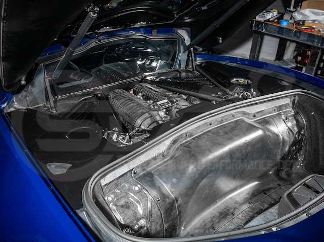 2020+ CHEVROLET CORVETTE C8 COUPE | GM FACTORY STYLE ENGINE BAY PANEL COVER (1-PIECE VERSION)