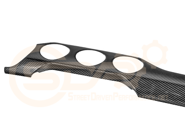 2015-2023 FORD MUSTANG S550 | CARBON FIBER DASHBOARD PANEL TRIM COVER