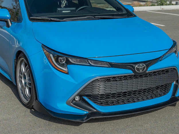 2019-UP TOYOTA COROLLA HATCHBACK | JDM PERFORMANCE PACKAGE FRONT SPLITTER LIP GROUND EFFECTS