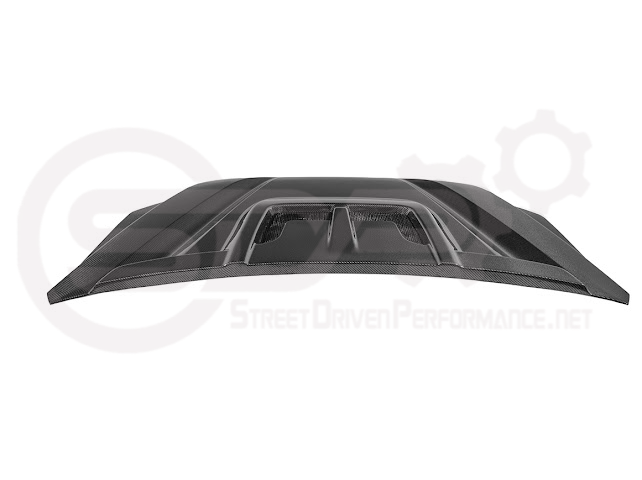 2022-UP TOYOTA TUNDRA | SDP CARBON FIBER FRONT VENTED HOOD WITH SIDE VENTS