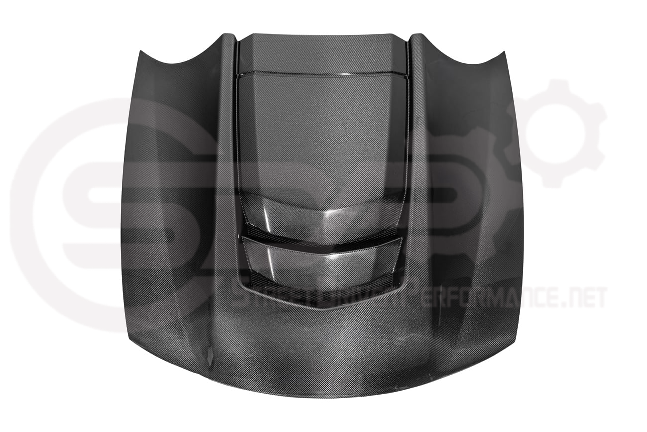 2004-2006 PONTIAC GTO | ZR1 STYLE CARBON FIBER FRONT VENTED COWL HOOD