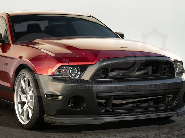 2010-2014 MUSTANG S197 | GT500 STYLE FRONT BUMPER COVER UPPER LOWER GRILLE LIP SPLITTER