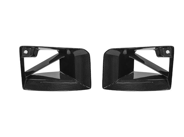 2023-Up BMW G87 M2 | M-Performance Style Carbon Fiber Front Side Duct Vents Replacement (Pair)