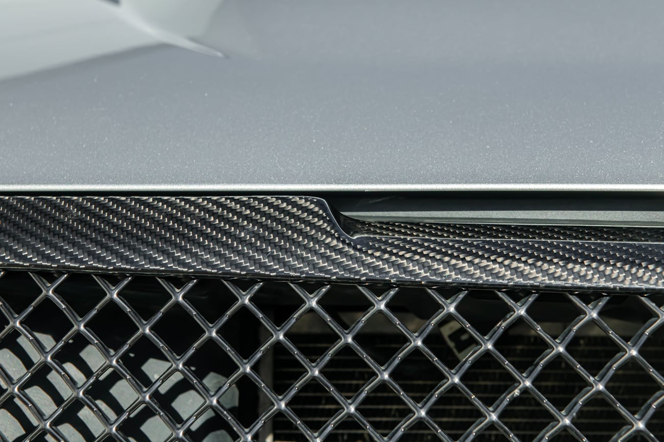 2016-19 CADILLAC ATS-V | CARBON FIBER FRONT GRILLE TRIM SURROUNDING MOLDING REPLACEMENT