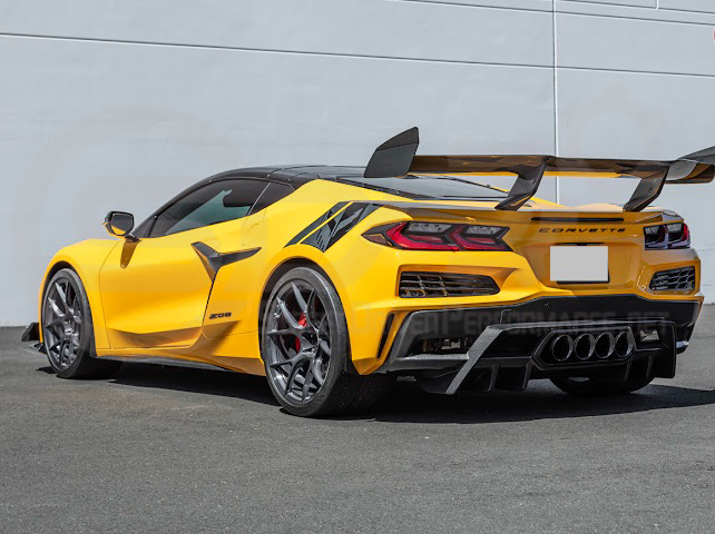 2023-UP CORVETTE C8 Z06 | ZR1 STYLE REAR WING SPOILER