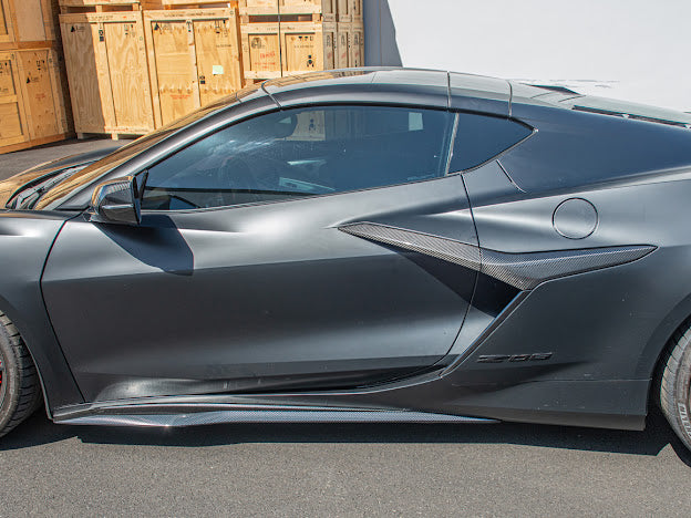 2023+ CORVETTE C8 E-RAY / Z06 | CARBON FIBER DOOR SCOOP