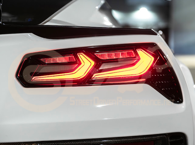 2014-2019 CORVETTE C7 SMOKE / CLEAR LENS REAR TAILLIGHT