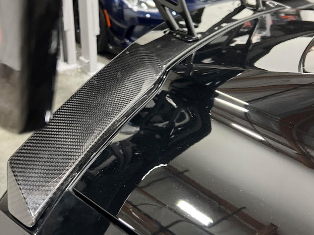 *BLEMISHED-DISCOUNTED* 2019 CHEVROLET CORVETTE C7 ZR1 CARBON FIBER REAR LID BASE SPOILER / WING