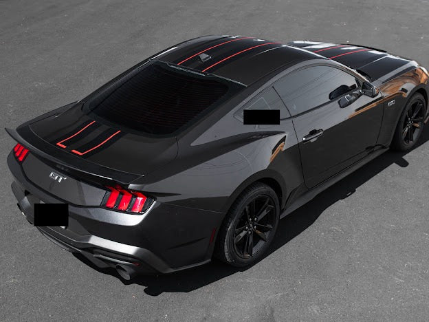 2024-UP FORD MUSTANG S650 | HOOD BODY STRIPE 3M DECALS