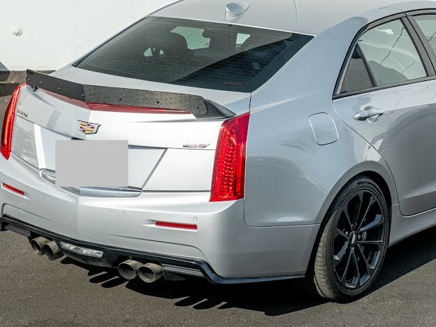 2016-2019 ATS-V Sedan  | Wickerbill Trunk Spoiler Wing Carbon Fiber