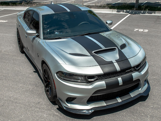 2015-UP DODGE CHARGER SRT TRACK PACKAGE FRONT SPLITTER (3pc)