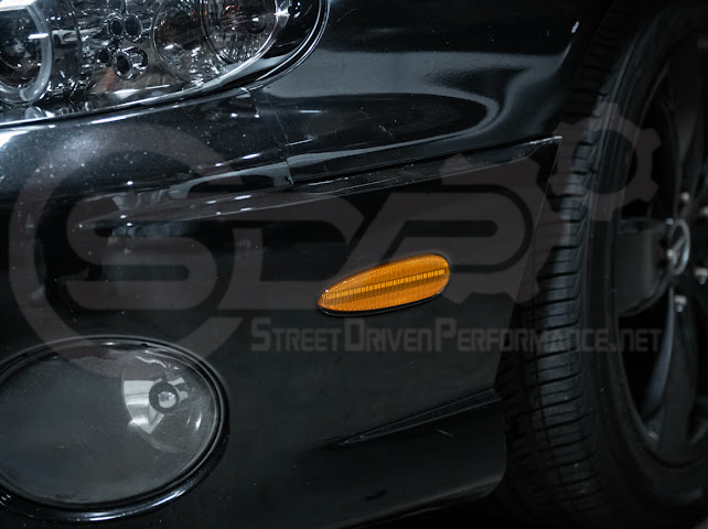 2004-2006 Pontiac GTO | Front Clear / Red / or Black Lens Amber Light LED Side Markers Pair