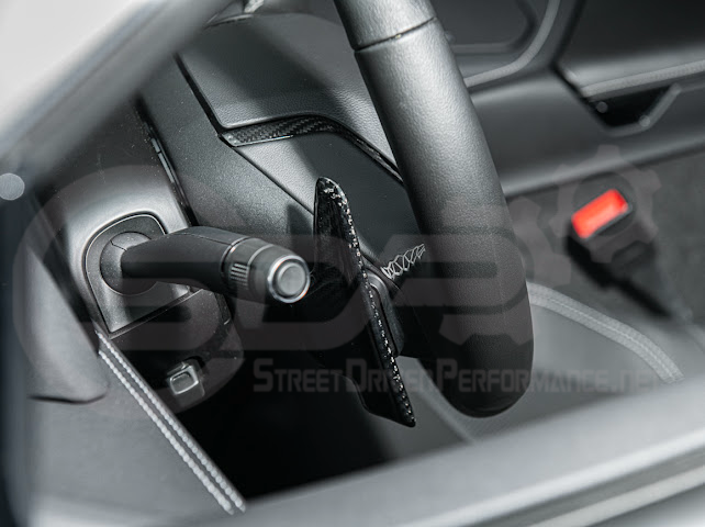 2020-Up Corvette C8 | CARBON FIBER Steering Wheel Paddle Shifters Replacement
