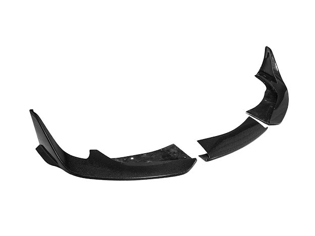 2020-Up Toyota GR Supra A90 A91 | A91 Package CARBON FIBER 3 Piece Front Bumper Lip Splitter Ground Effects