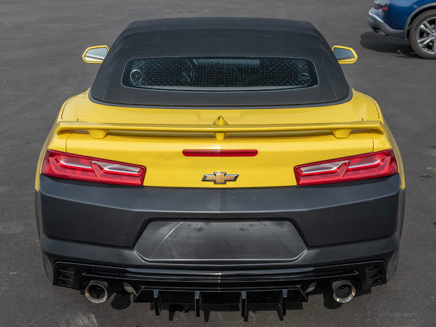 2016-2018 CAMARO ZL1 PACKAGE REAR BUMPER COVER REPLACEMENT & DIFFUSER