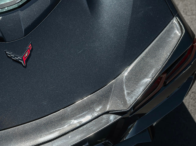 2023-UP CORVETTE C8 Z06 | REAR CENTER WICKERBILL SPOILER WING EXTENTION