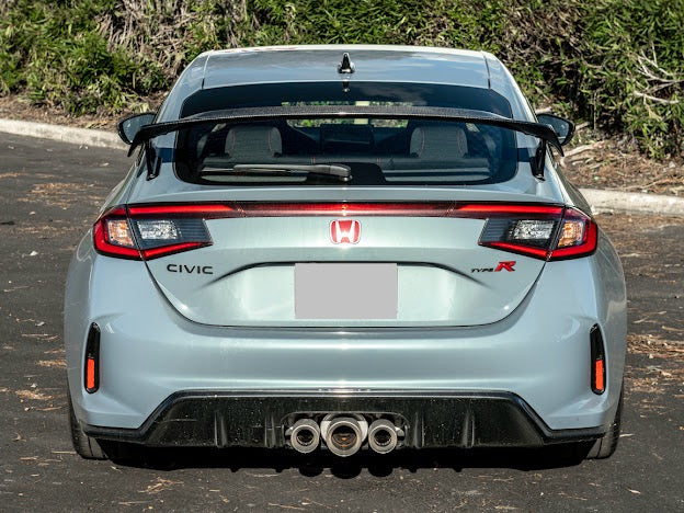 *BLEMISHED-DISCOUNTED* 2023-UP HONDA CIVIC TYPE-R CARBON FIBER REAR HIGH WING SPOILER