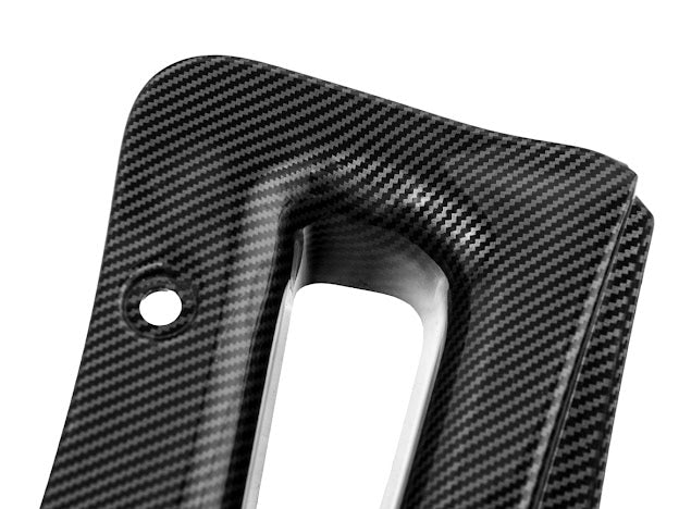 2023-Up Corvette C8 Z06 & E-RAY | Extended Hydro-Dipped Carbon Fiber Front & Rear Mud Flap Splash Guards