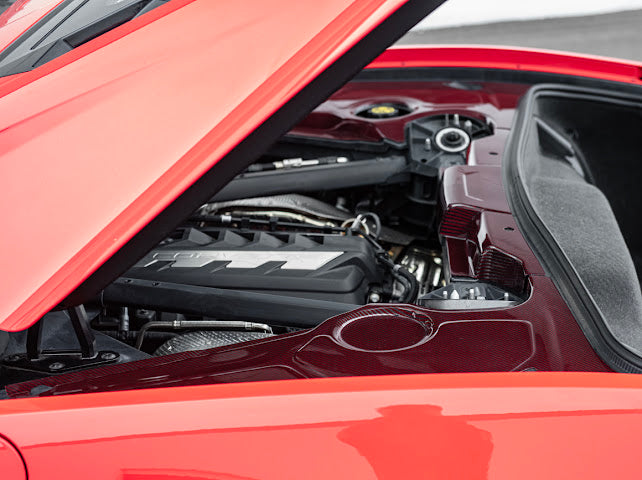 2020+ CHEVROLET CORVETTE C8 COUPE | ENGINE BAY PANEL COVER (1-PIECE VERSION)