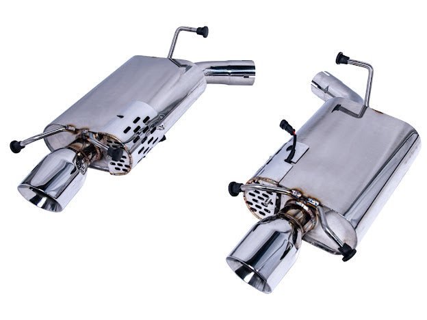 2009-2015 Cadillac CTS-V V2 | Sedan Stainless Steel Axle Back 4.25" Dual Tips Exhaust