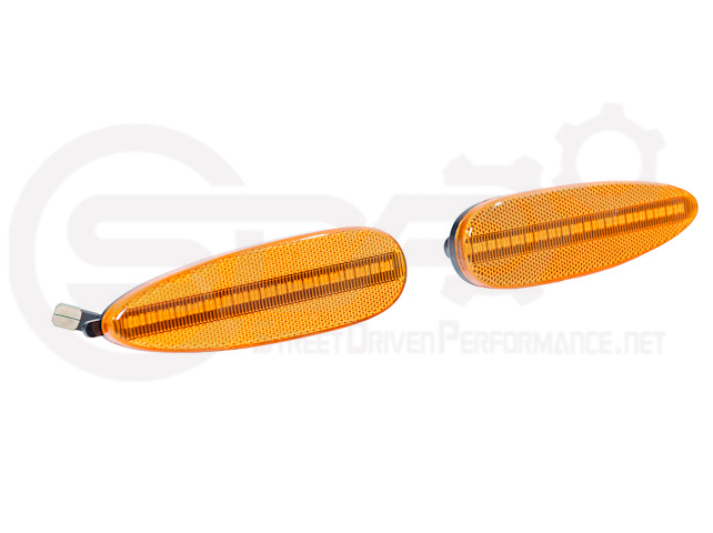 2004-2006 Pontiac GTO | Front Clear / Red / or Black Lens Amber Light LED Side Markers Pair