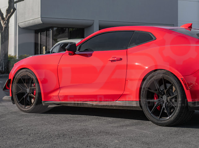 2016-2024 6TH GEN CAMARO ZL1 SIDE SKIRTS ROCKER PANLES GROUND EFFECTS