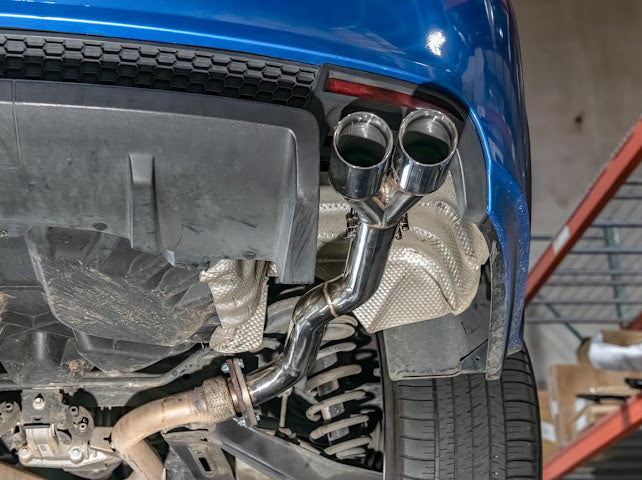 2008-2009 Pontiac G8 | T-304 Steel Muffler Delete Axle Back 3" Quad Tips Exhaust