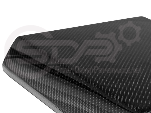 2024-Up Tesla Cybertruck | Interior DRY Carbon Fiber Armrest Trim Cover (Copy)