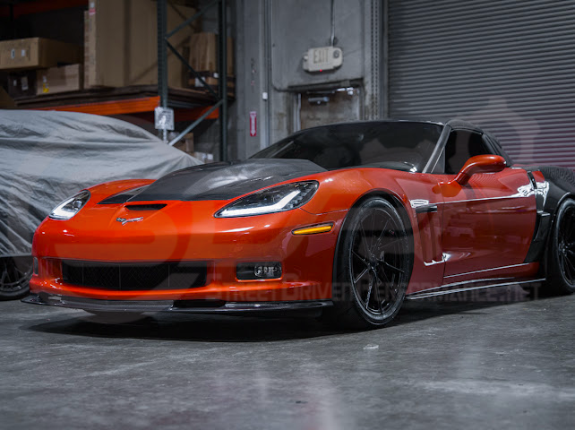 2005-2013 Chevrolet Corvette C6 | Amber Light LED Side Fender Markers Pair (Front and / or Rear) {Clear, Amber, Red, or Smoke Lenses}