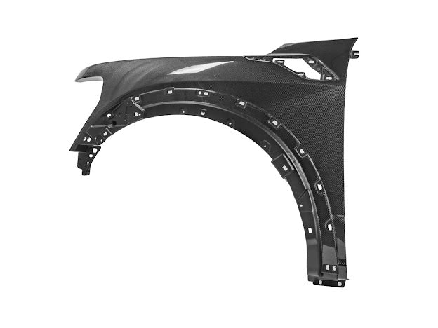 2021-UP F-150 RAPTOR | FACTORY STYLE CARBON FIBER SIDE FENDERS & VENTS REPLACEMENT