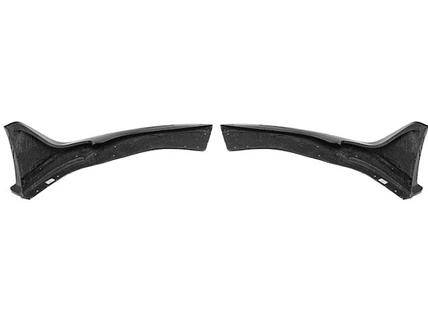 2020-UP TOYOTA SUPRA A91 CARBON FIBER FRONT SPLITTER LIP GROUND EFFECTS (2 PEICE)