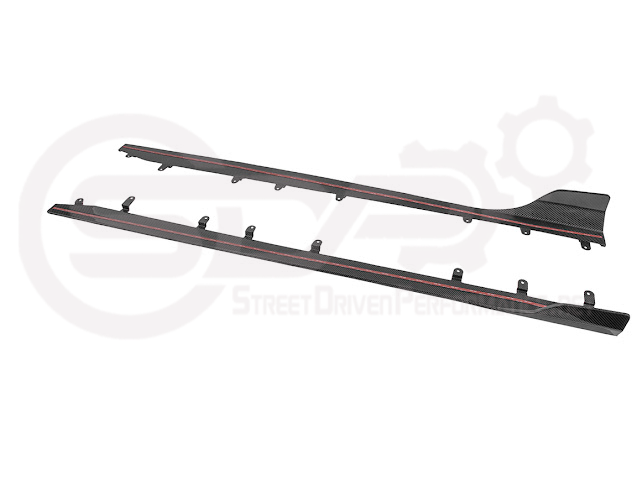 2023-Up BMW G87 M2 | TR Style CARBON FIBER Side Skirts Rocker Panel Extension Ground Effects