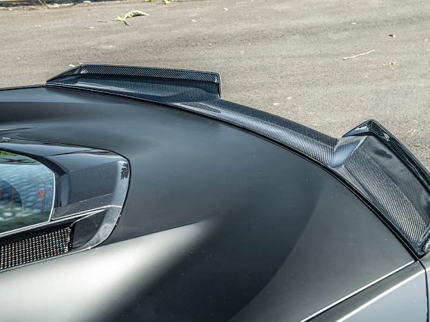 2023-Up CORVETTE C8 Z06 / E-RAY | CARBON FIBER REAR SPOILER WICKER BILL EXTENSION