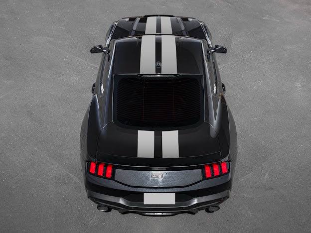 2024-UP FORD MUSTANG S650 | HOOD BODY STRIPE 3M DECALS