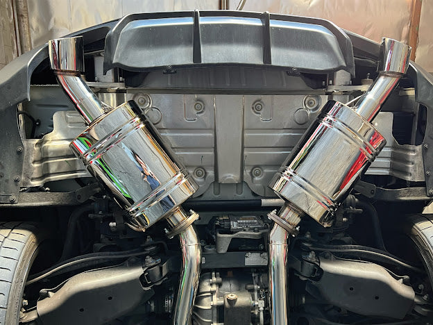 2016-PRESENT CHEVROLET CAMARO V8 COUPE DUAL TIPS CAT BACK EXHAUST