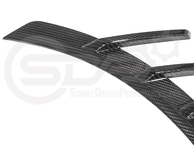 2023-UP BMW G87 M2 | DRY CARBON FIBER ADD-ON FENDER WHEEL ARCH TRIM FRONT & REAR PAIR
