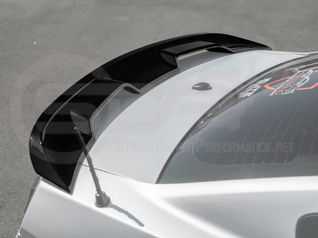 2010-2014 Ford Mustang S550 | GT500 Style GLOSSY BLACK Rear Trunk Lid Wing Spoiler