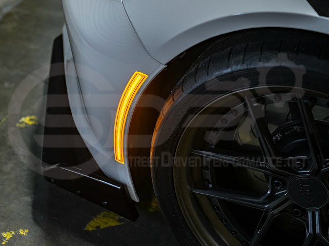 2014-2019 Chevrolet Corvette C7 | Factory Style Front & Rear LED Side Marker Lights Pair