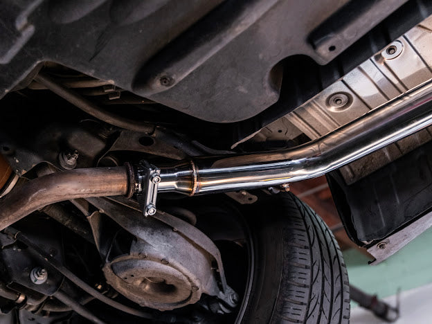 2007-2008 INFINITI G35 SEDAN & 2008-2014 INFINITI G37 SEDAN | MUFFLER DELETE AXLE BACK DUAL TIPS EXHAUST (CHROME TIPS OR BURNT BLUE TIPS)