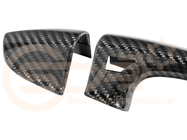 2015-2023 FORD MUSTANG S550 | CARBON FIBER OUTER DOOR HANDLE COVER SET PAIR