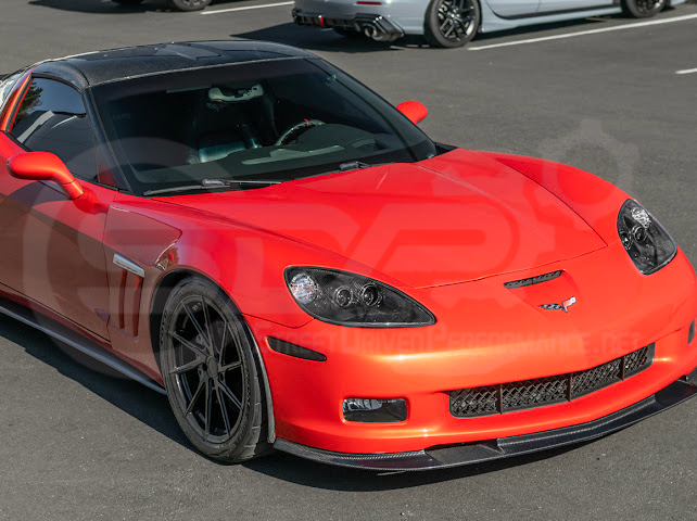 2005-2013 CHEVROLET CORVETTE C6 | FACTORY OEM STYLE CARBON FIBER  HEADLIGHTS HOUSING REPLACEMENT