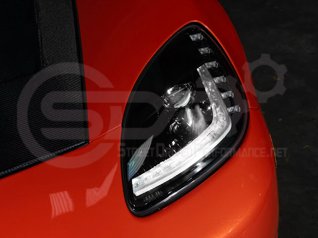 2005-2013 CHEVROLET CORVETTE C6 | C7 STYLE PROJECTOR LED SEQUENTIAL SIGNAL TURN HEADLIGHTS (PAIR)